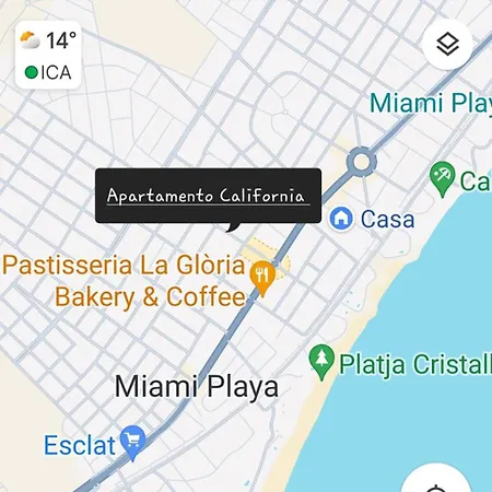 Piso California 3 Aire Acondicionado, Wifi, 4 Camas Apartment Miami Playa